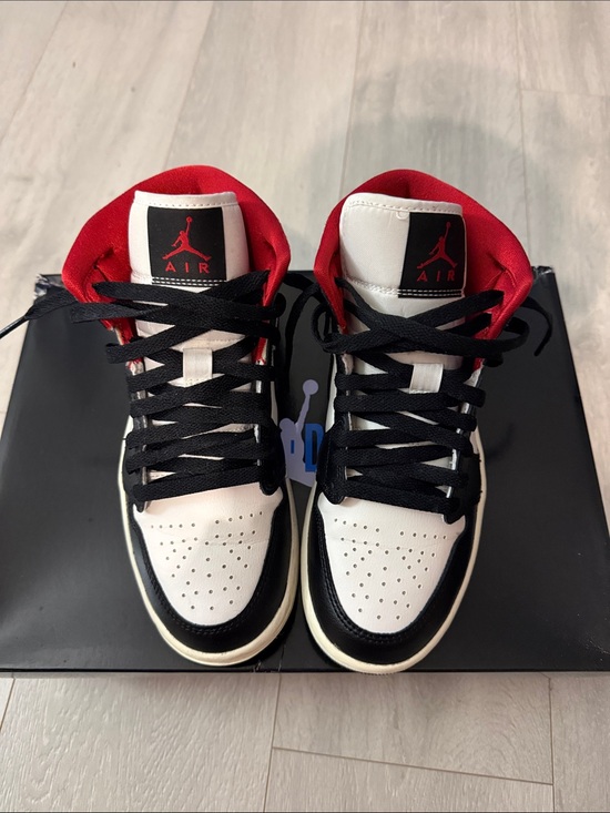 Jordan Shoes - Jordan Women’s Sneakers White Black Red